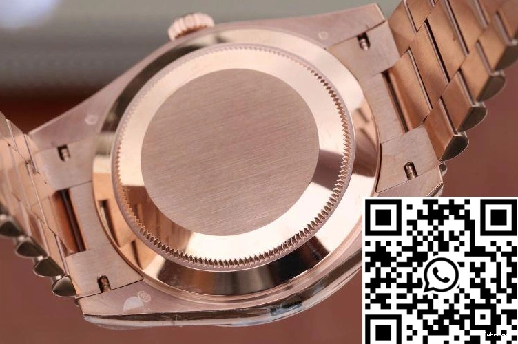 Date 40mm EW Dial Day Rolex 228235 Brown Factory 0816